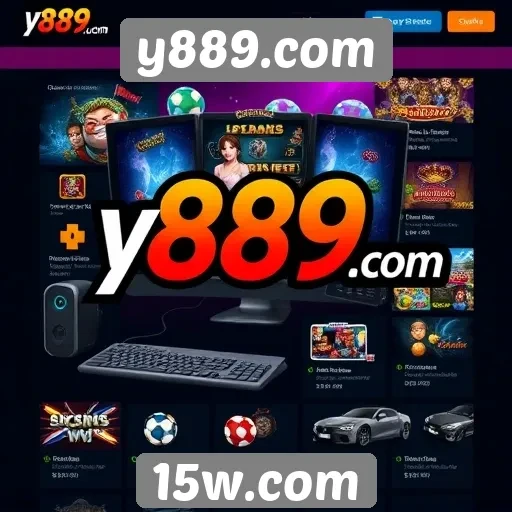 Exploração das funcionalidades e recursos do y889.com